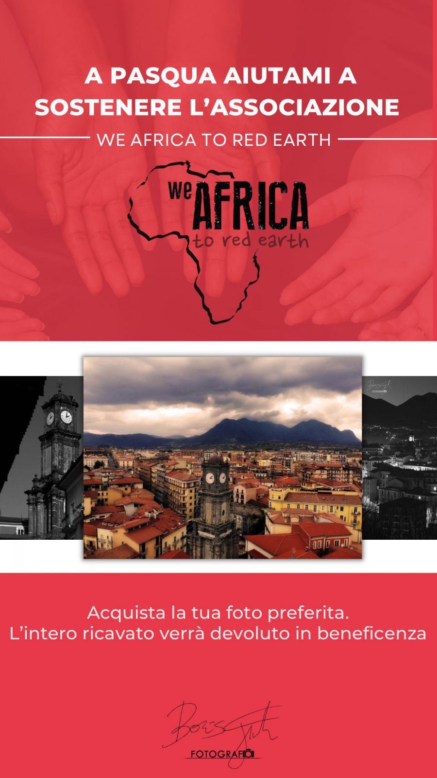 Boris Giordano e l’iniziativa benefica per We Africa